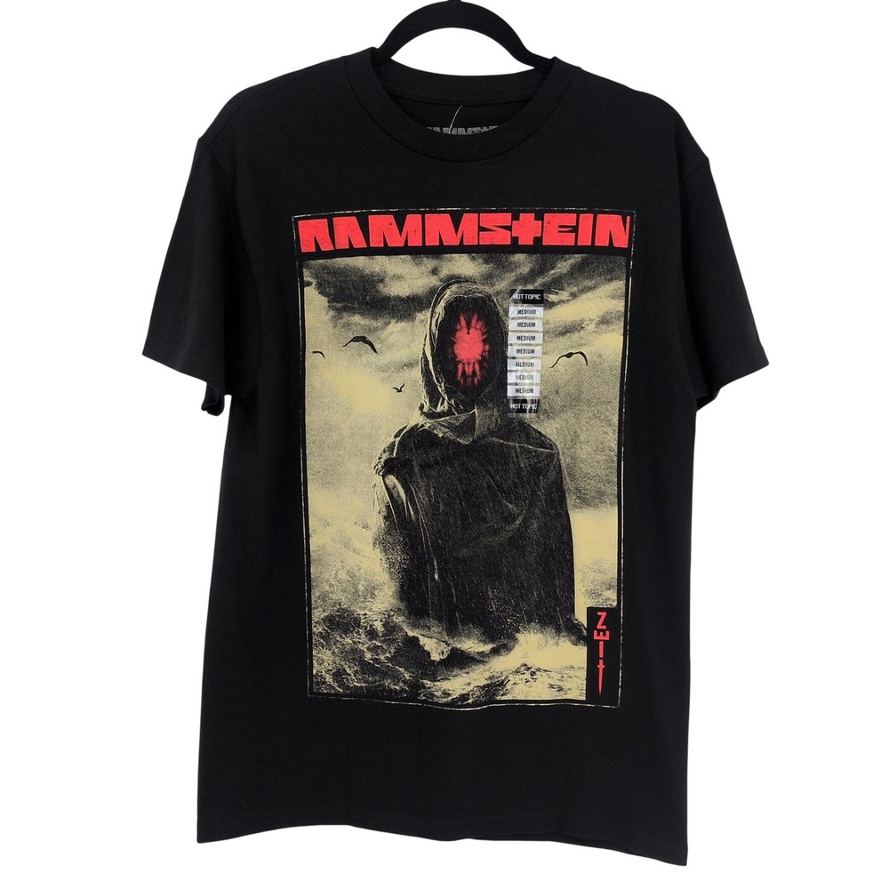 Rammstein Graphic T Shirt Goth Alternative Industrial Metal Band Grunge Medium